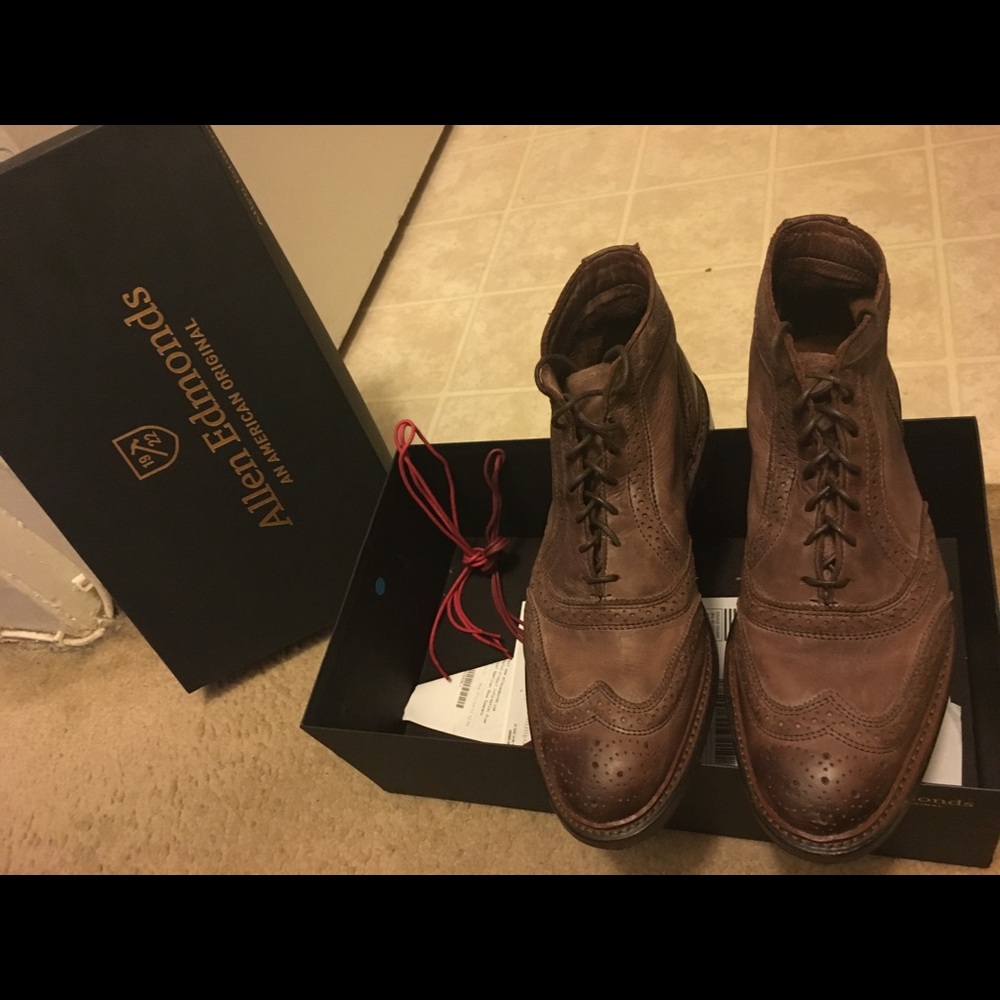 Allen edmonds cronmok brown sz 9 d